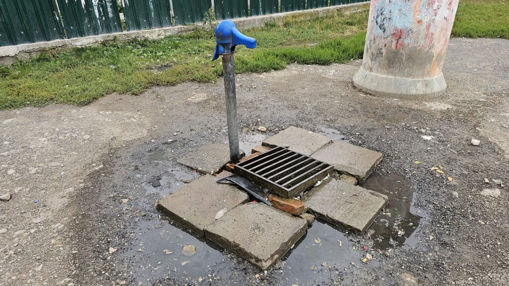 Dúžavská cesta, čap, voda