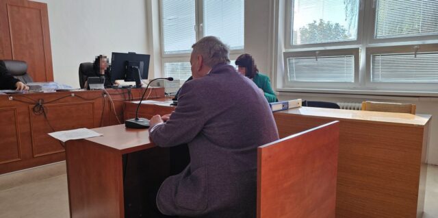 Súd s primátorom Rimavskej Soboty Jozefom Šimkom, prednosta Štefan Szántó