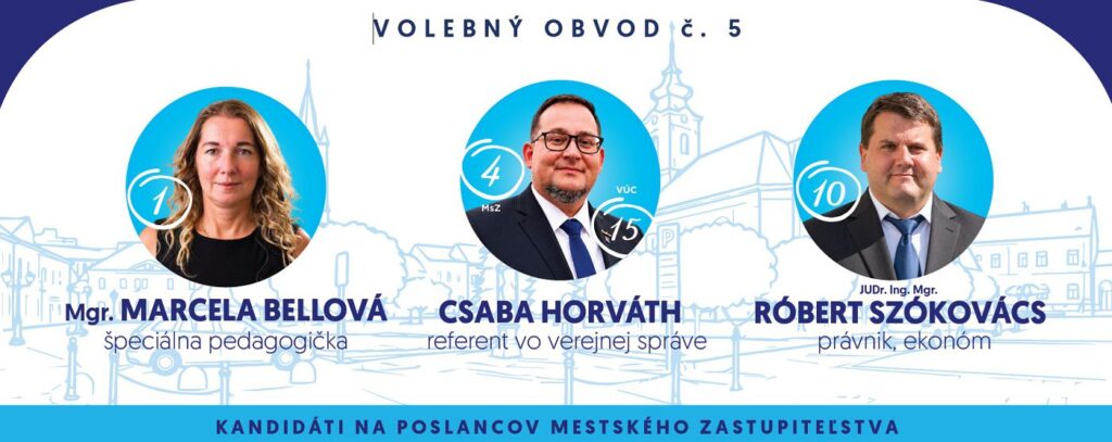 Marcela Bellová, Csaba Horváth, Róbert Szókovács