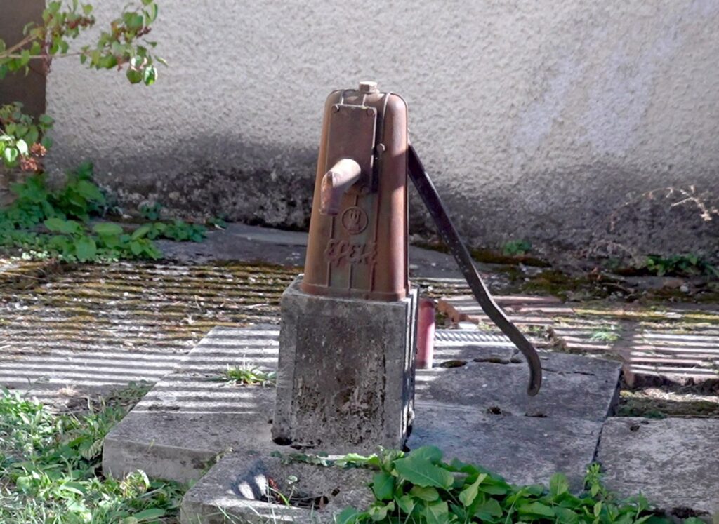 Studňa, pumpa, voda, sucho, čap